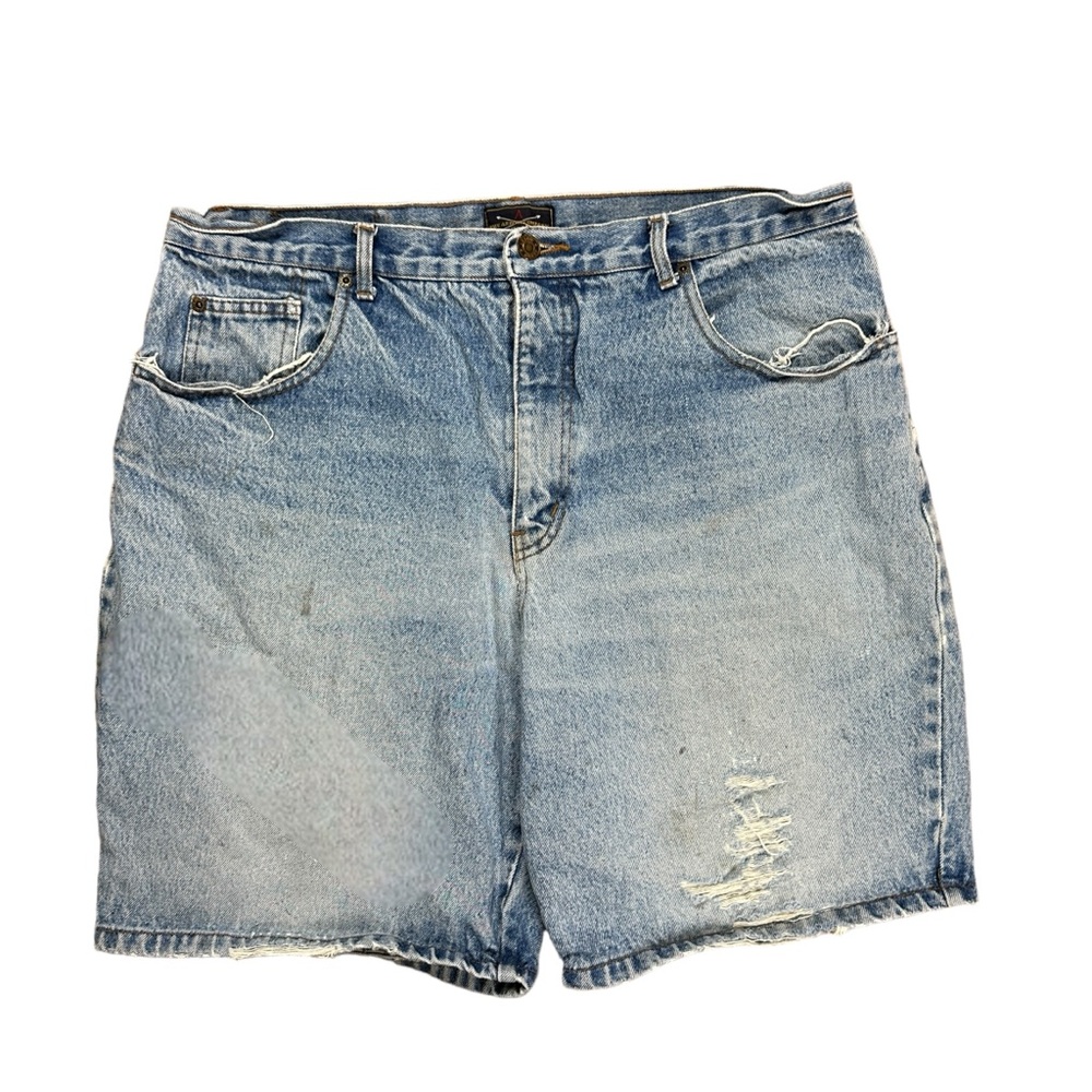 Vintage 90s The Arrow Company Blue Denim Jean Shorts Size 38